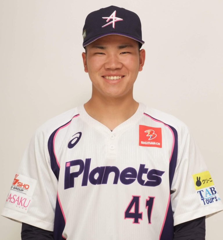 小沼健太選手npbドラフト指名のお知らせ 公式 茨城アストロプラネッツ 茨城県民球団bcリーグ